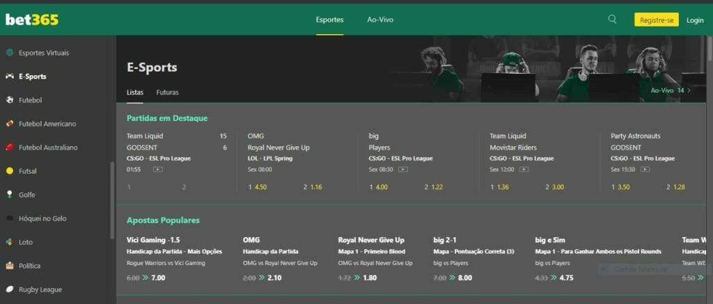 Bet365 Esports
